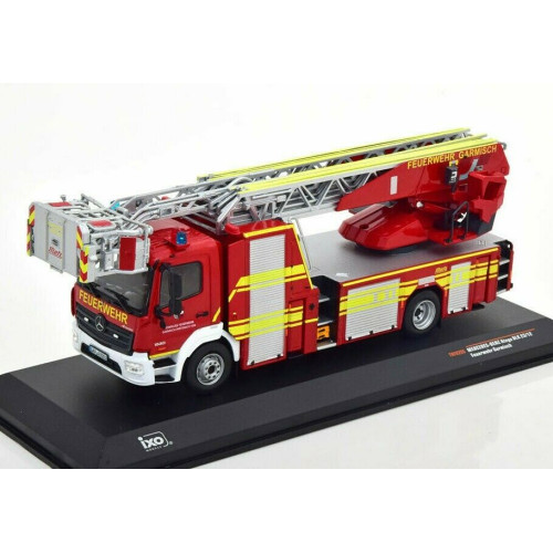 1:43 Масштабная модель MERCEDES-BENZ Atego 1530 Metz-Rosenbauer DLA(K) 23/12 "Fire Brigade Garmisch-Partenkirchen" (пожарная лестница) 2021