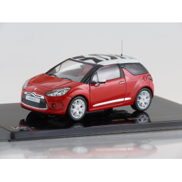 1:43 Масштабная модель Citroen DS3 Sport Chic - red/white 2011