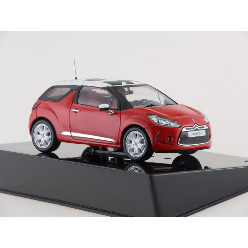 1:43 Масштабная модель Citroen DS3 Sport Chic - red/white 2011