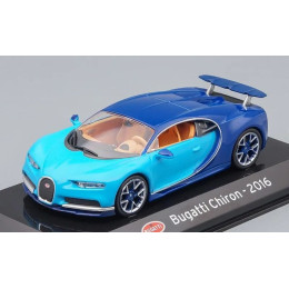 1:43 Масштабная модель BUGATTI Chiron 2016, blue