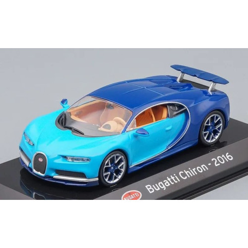 1:43 Масштабная модель BUGATTI Chiron 2016, blue