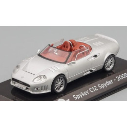 1:43 Масштабная модель SPYKER C12 Spyder 2008, silver