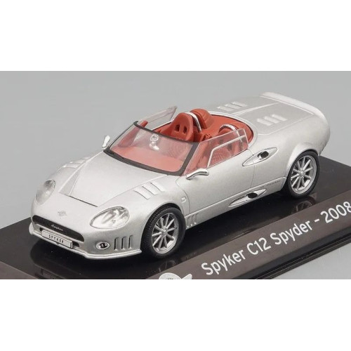 1:43 Масштабная модель SPYKER C12 Spyder 2008, silver