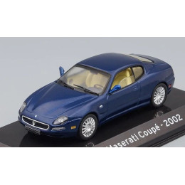 1:43 Масштабная модель MASERATI Coupe (2002) - Con Vetrina - With Showcase, Blue