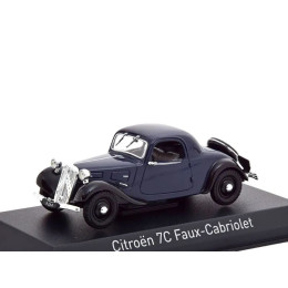 1:43 Масштабная модель Citroen Traction Avant 7C False Cabriolet 1937 синий