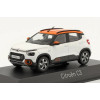 1:43 Масштабная модель Citroen C3 (India) 2021 белый с оранжевой крышей