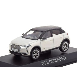 1:43 Масштабная модель Citroen DS3 Crossback E-Tense 2019 белый перламутр с черным