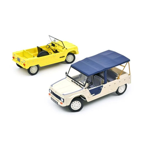 1:18 Масштабная модель Citroen Mehari 1983 белый с синим