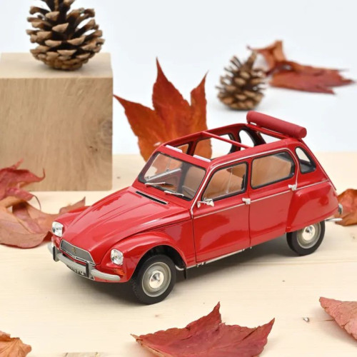 1:18 Масштабная модель Citroen Dyane 1974 Rio Red (красный)