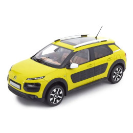 1:18 Масштабная модель Citroen C4 Cactus (кроссовер) 2014 желтый с черным