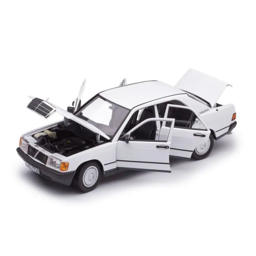 1:18 Масштабная модель Mercedes-Benz 190E W201 1984 белый