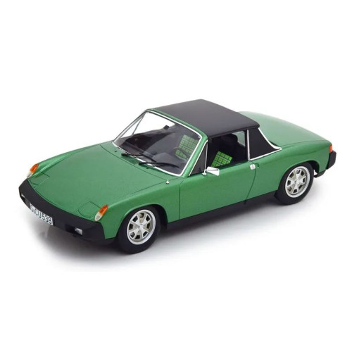 1:18 Масштабная модель Volkswagen-Porsche 914 2.0 1975 зеленый металлик