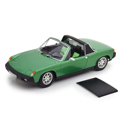 1:18 Масштабная модель Volkswagen-Porsche 914 2.0 1975 зеленый металлик