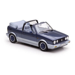 1:18 Масштабная модель Volkswagen Golf I Cabriolet Bel Air 1992 синий металлик