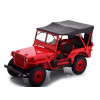 1:18 Масштабная модель Jeep Willys 1942 красный