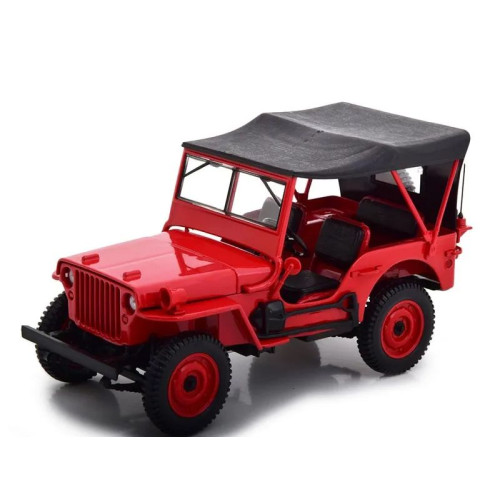 1:18 Масштабная модель Jeep Willys 1942 красный