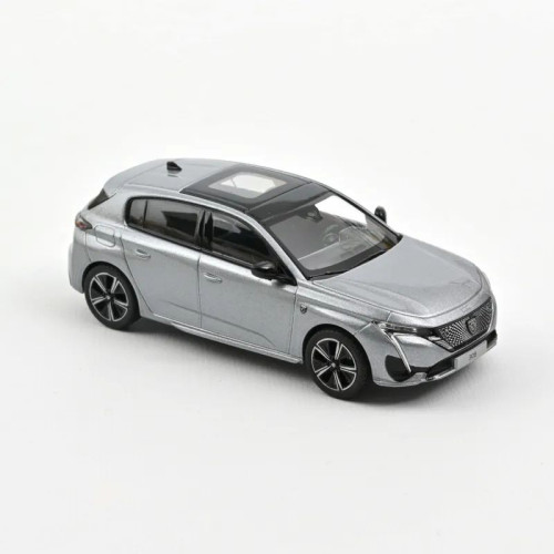 1:43 Масштабная модель Peugeot 308 GT 2021 серый