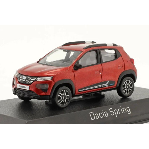 1:43 Масштабная модель Dacia Spring Comfort 2022 красный