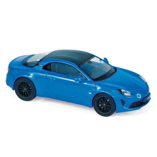 1:43 Масштабная модель Renault Alpine A110S 2019 синий с карбоновой крышей