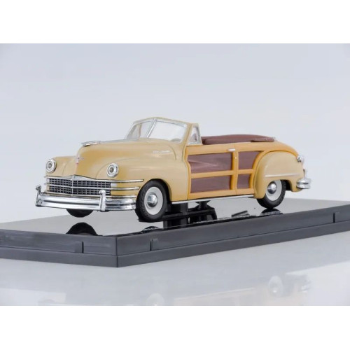 1:43 Масштабная модель 1947 Chrysler Town & Country (Yellow Lustre)