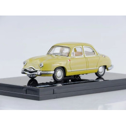 1:43 Масштабная модель 1954 Panhard Dyna Z1 Luxe Special (Pale Yellow)