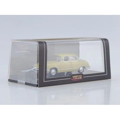 1:43 Масштабная модель 1954 Panhard Dyna Z1 Luxe Special (Pale Yellow)