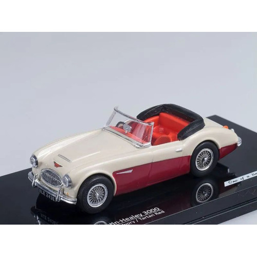 1:43 Масштабная модель Austin Healey 3000 (Ivory/Tartan Red)