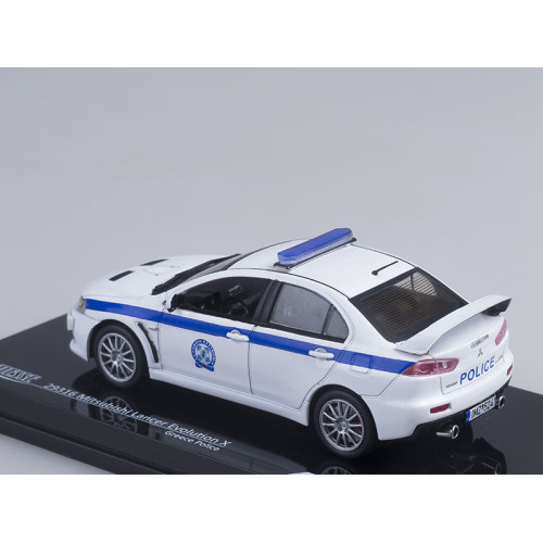 1:43 Масштабная модель Mitsubishi Lancer Evolution X Greece Police