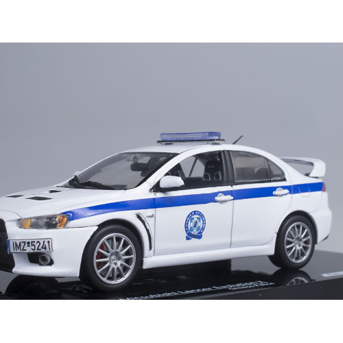 1:43 Масштабная модель Mitsubishi Lancer Evolution X Greece Police