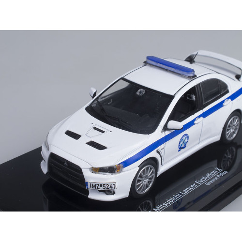 1:43 Масштабная модель Mitsubishi Lancer Evolution X Greece Police