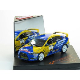 1:43 Масштабная модель MITSUBISHI LANCER EVOLUTION X No.2 Winner ADAC 3-Staedte Rallye 2009, limited edition only 595 pcs