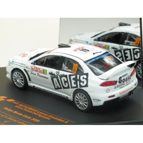 1:43 Масштабная модель Mitsubishi Lancer Evolution X #19 A.Proh/A.Dell Agostino