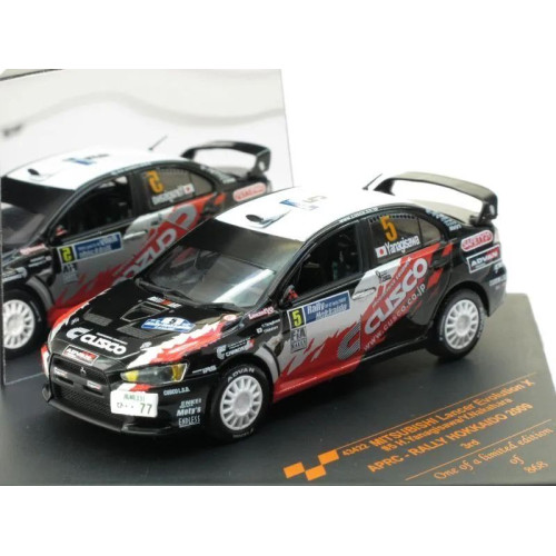 1:43 Масштабная модель MITSUBISHI LANCER EVOLUTION X - #5 H.YANAGISAWA/Y.NAKAHARA