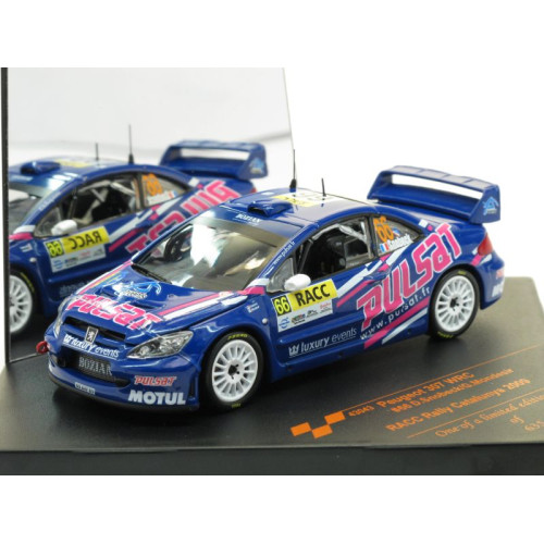 1:43 Масштабная модель Peugeot 307 WRC - #66 D.Snobeck/G.Mondesi