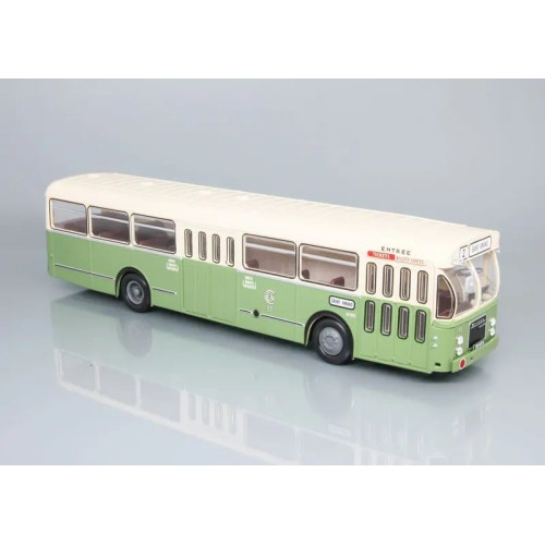 1:43 Масштабная модель Автобус BROSSEL BL55 VALENCIENNES FRANCE 1966 Beige/Light Green