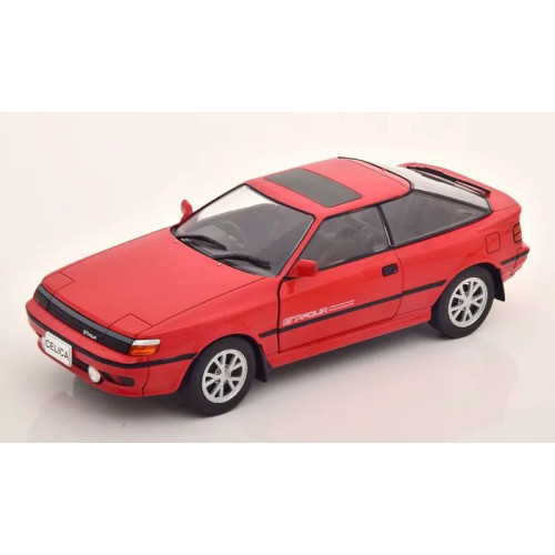 1:24 Масштабная модель TOYOTA Celica GT Four (ST165) 1986 Red