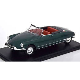 1:24 Масштабная модель CITROEN DS 19 Convertible 1963 Dark Green Metallic