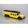 1:43 Масштабная модель Автобус MERCEDES-BENZ 0 10000 STERREICHISCHE POST GERMANY 1938 Yellow/Black