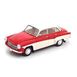 1:24 Масштабная модель WARTBURG 312 1965 Red/White