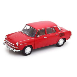 1:24 Масштабная модель SKODA 1000 MB 1969 Red