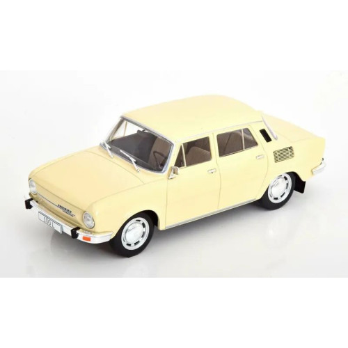 1:24 Масштабная модель SKODA 100 L 1969 Light Beige