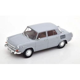 1:24 Масштабная модель SKODA 1000 MB 1965 Light Grey