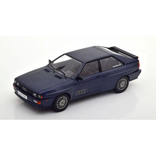 1:24 Масштабная модель AUDI Quattro 1981 Metallic Dark Blue