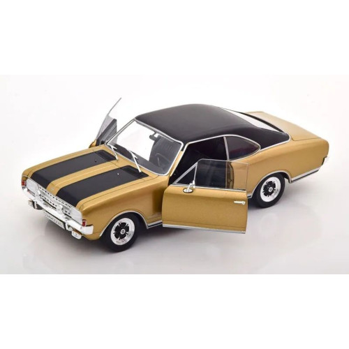 1:24 Масштабная модель OPEL Commodore A GS/E Coupe 1970 Gold/Black