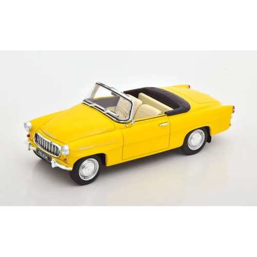 1:24 Масштабная модель SKODA Felicia Convertible 1959 Yellow