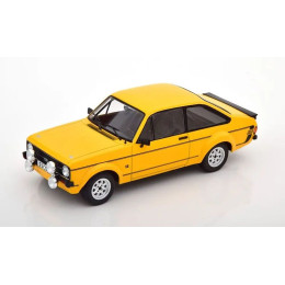 1:24 Масштабная модель FORD Escort MK II 1600 Sport 1977 Yellow