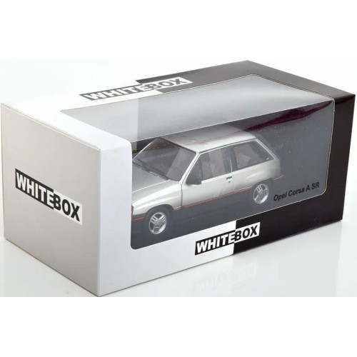 1:24 Масштабная модель OPEL Corsa A SR 1985 Silver