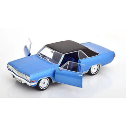 1:24 Масштабная модель OPEL Diplomat A V8 Coupe 1965 Metallic Blue/Black