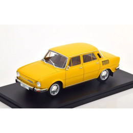 1:24 Масштабная модель SKODA 100L 1974 Yellow