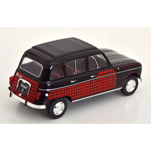 1:24 Масштабная модель RENAULT 4L Parisienne 1964 Black/Decorated